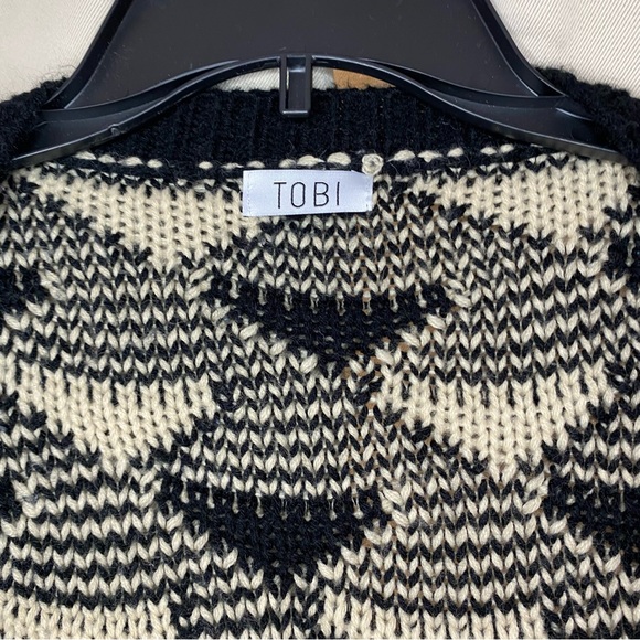 TOBI WATERFALL OPEN FRONT CARDIGAN - Picture 5 of 5